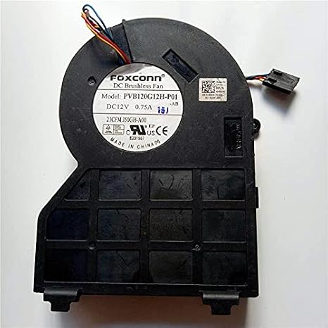 PVB120G12H-P01 J50GH-A00 J50GH 0J50GH 12V 0.75A 4Wire Compatible for Model 790 390 990 Cooling Fan