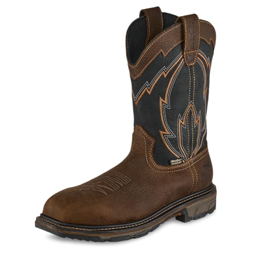 Irish Setter, Marshall, Mens, 11, Waterproof, Non-Metallic Safety Toe, Work Boot