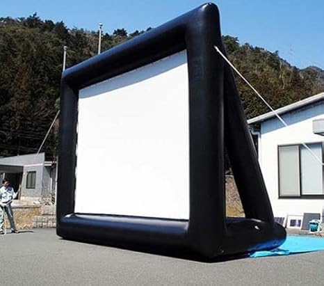 Giant Inflatable Movie Screen, Outdoor Inflatable Screen Customized 5m*3m