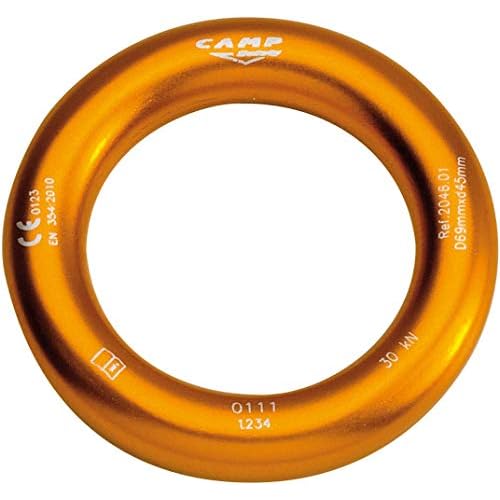 CAMP Aluminum Rappel Ring - 45mm - Orange
