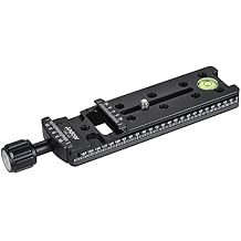 Andoer 140mm Nodal Slide Rail Quick Release Plate Clamp Adapter for Arca Swiss Photography Accessories