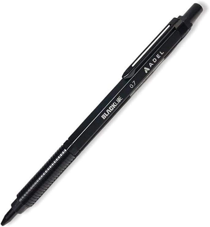 Adel Blackline Mekanik Kurşun Kalem 0.7 mm Siyah