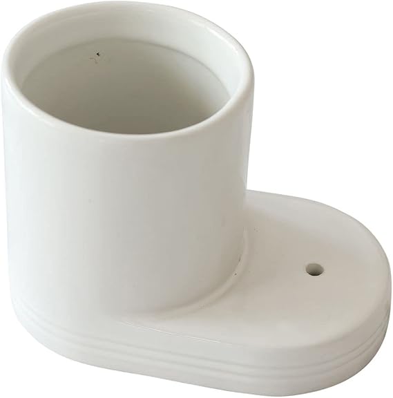 Nora Fleming Pinstripes Ceramic Round Cutie Container CC02