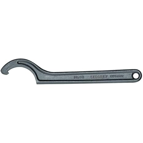 GEDORE 6335420 40 135-145 Hook Wrench with Lug, 135-145 mm