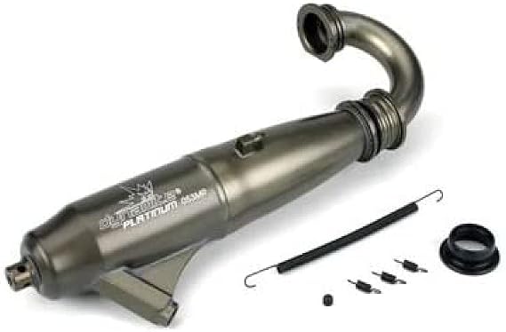 Dynamite 18 053 Mid-Range Inline Exhaust SysHard Anodized DYNP5003 MufflersTuned Pipes