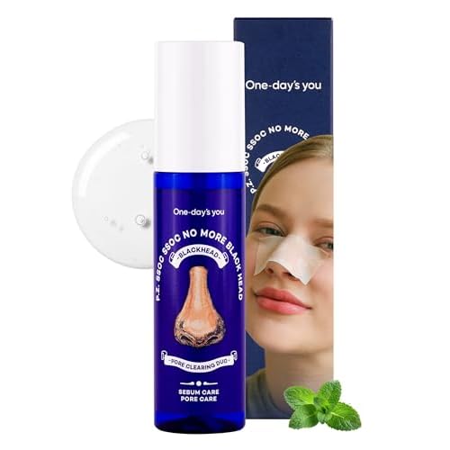 ONE-DAYS YOU PZ SSOC SSOC Blackhead Remover Strips | Korean Pore Strips for Face & Nose | Deep Cleansing Pore Strips | Blackhead Remover with Sulfur, Tea Tree, Salicylic Acid | 2.7 fl