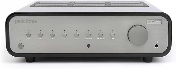 Peachtree Audio preDAC Preamplifier + DAC (Piano Black)