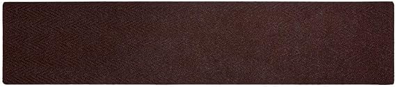 Utility Rug Accent & Runner with Gel Back and Anti-Skid - Runner 96" Brown