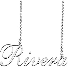 Personalized Mom Name Necklace Pendant Jewelry in Gold Silver