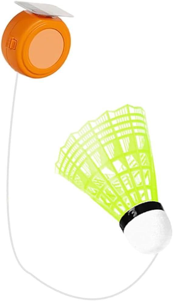 Badminton Rebound Trainer Ball, Ceiling Mounted, Single Player Self-Training Training Device for Garden, Playgrounds, Adminton Courts, Living Room, Balcony