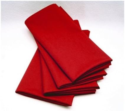 Milliken 1 Dozen Red 20" x 20" Signature Napkins