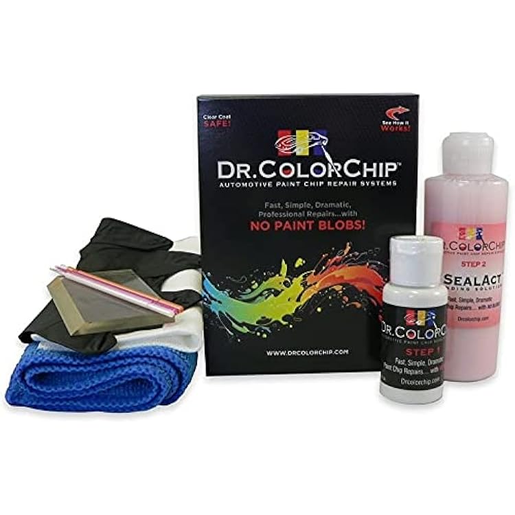 Dr. ColorChip Squirt-n-Squeegee Automobile Touch-Up Paint Kit, Compatible with the 2012 Hyundai Azera, Beige Metallic TLB