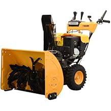 Massimo Snow Blower 30" Inch Clearing Width, Self-Propelled, 302cc 2-Stage Electric Start Gas Snow Blower with LED Light, 5 Forward Speeds & 40 ft. Snow Throw Distance