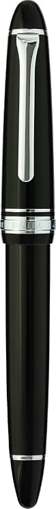 Sailor Fountain Pen, Pro-Fit Casual, Silver Trim, Black, Zoom 11-0571-720
