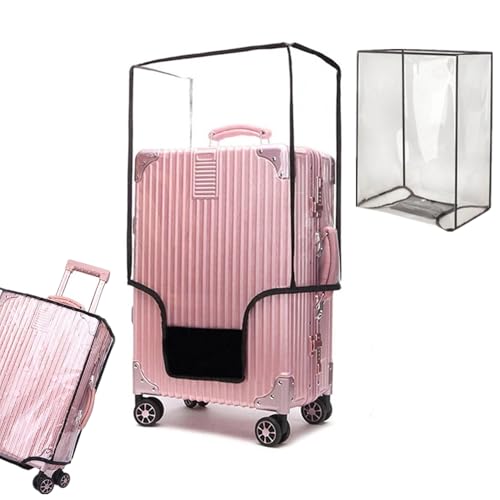 20 Clear PVC Luggage Cover Protectors Thicken Transparent Waterproof Suitcase for Spinner Wheels Suitcase
