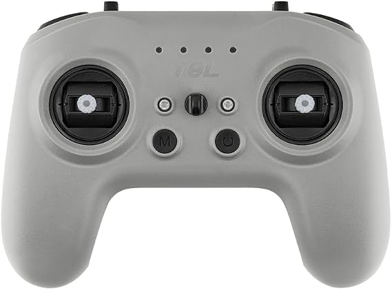 RadioMaster T8L 2.4GHz ExpressLRS 10CH CRSF Protocol Hall Gimbals Compact Remote Control Transmitter (Gray ELRS Mode 2)