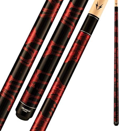Viking Valhalla 200 Series No Wrap 2 Piece 58 Pool Cue Stick + Bonus Williard Nickel Tip Tool - VA212