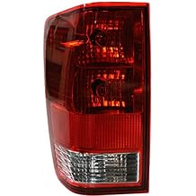 HEADLIGHTSDEPOT Tail Light Compatible With 04-15 Nissan Titan Truck Rear Left Driver Side Halogen Tail Lamp