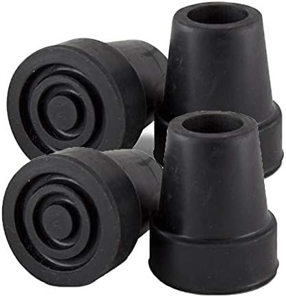 Sky Med 3/4" Standard Offset Cane Replacement Tip, 4 Counts