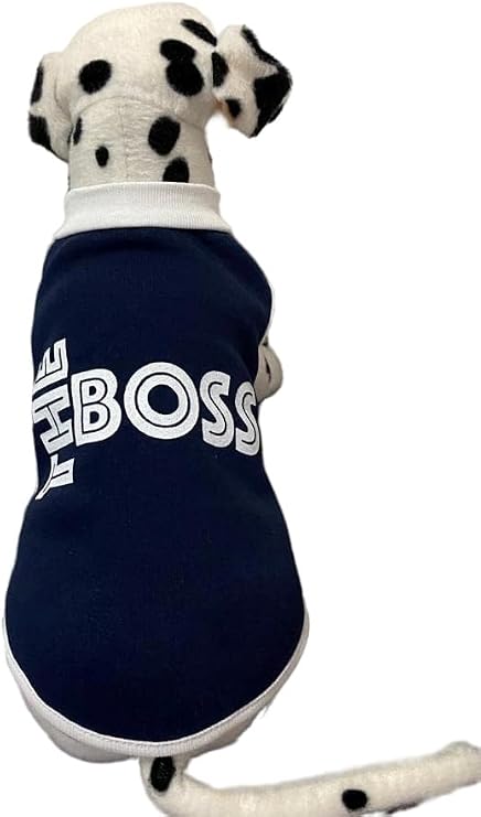 Yeni Sezon Köpek ve Kedi Kıyafeti & Elbisesi - Lacivert The BOSS L Beden