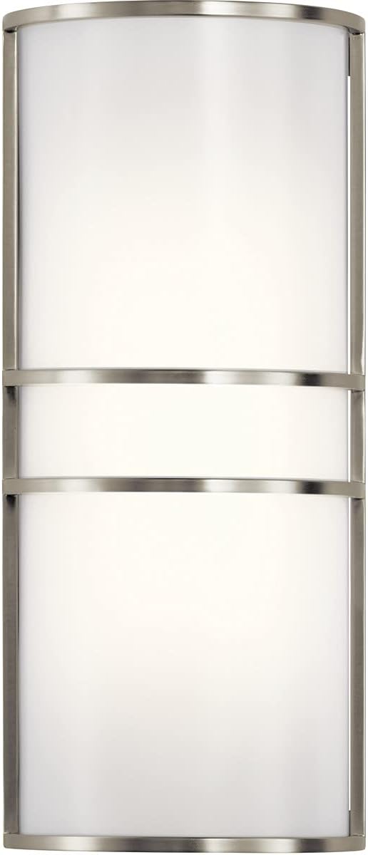 Kichler 16" LED Wall Sconce Light, Brushed Nickel