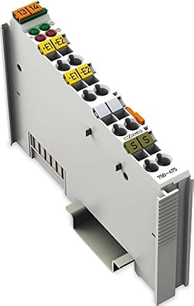 WAGO 750-475 0-1 AAC/DC, 15 BITS Resolution, 2 Analog INPUTS, 2 Channels, DIN-35 Rail MOUNTING, Input Module