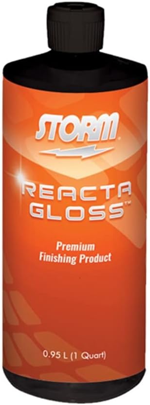 Storm Bowling Products Reacta Gloss Bowling Ball Cleaner - Quart, Orange