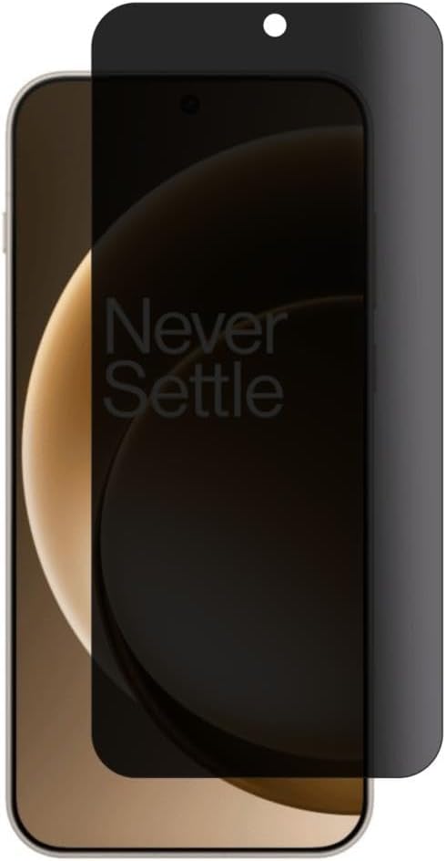 Engo Oneplus 15 İle Uyumlu Hayalet Ekran Koruyucu, Yandan Görünmeyen Anti-Spy Gizlilik (Privacy) Koruması, 9H Temperli Nano Kırılmaz Esnek Cam, Parlama Ve Parmak İzi Önleyici