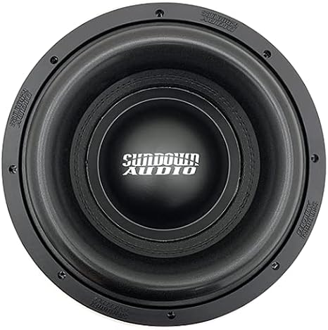Sundown Audio Zv6 12 D1 12" 2500W RMS Dual 1-Ohm Bass Subwoofer