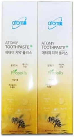 Korean Toothpaste Propolis Bees Dental Oral Care System (7.05 Oz x 2 pcs)
