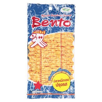 Bento Baked Squid Seasoned Seafood Snack 0.85 Ounce (Pack of 6)