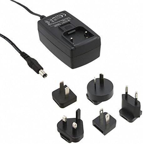 12 Volt DC 2.5 AMP Universal Power Supply with 2.1MM Connector and Interchangable Adapters