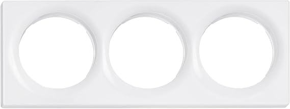 FIBARO 3-Way Cover Plate for Walli Line Switch or Socket White FG-Wx-PP-0004