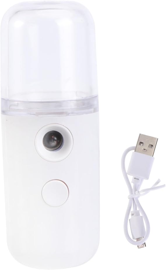 SHERCHPRY Nano Facial Sprayer USB Rechargeable Portable Handheld Moisturizing Nano Humidifier for Women Cool Mist Sprayer for Hydrating Skin Travel and Daily Use