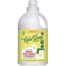 Rebel Green Organic Peppermint & Lemon Fresh Laundry Detergent, 64 FZ