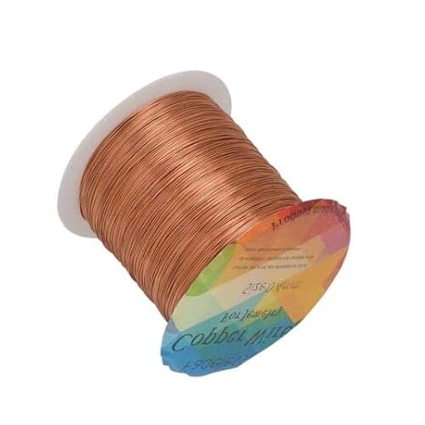 Magnet Wire Enameled Copper Coil Winding Electromagnet Motor Making Crafts DIY (0.3mm 320m Meter)