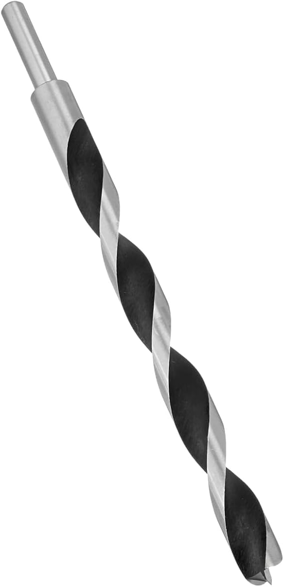 FISCH Premium Brad Point Drill Bits 1/2" x 250mm(10") for Fast Cutting in Soft, Hard, Veneered and Laminated Wood, MDF and Acrylic Glass Beveled Edge for Fast, Easy Cutting - FSF-328599 - Austria