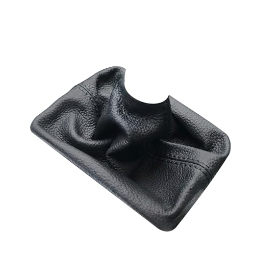 RedlineGoods Shift Boot Compatible with Chevrolet Camaro 2010-12. Tailor Made - not Universal. Genuine top-Grade Italian Black Leather with Black Thread