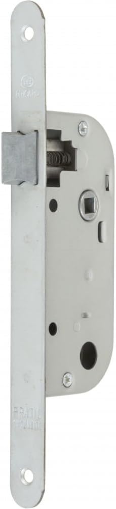 2675 Recessed Lock 40 mm Axis for Living Room Door, Kitchen, Keyless, Electro-Galvanised