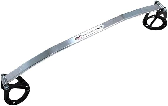 Megan Front Upper Tower Brace Strut Bar (Steel/Aluminum Polish)(MR-SB-LI06FU-1P)