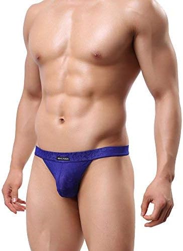 MuscleMate Men's Jockstrap Thong G-String Underwear, Jockstrap Thong Underwear for Men, Stretch Fit and All-day Comfort.