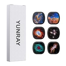 YUNRAY Galaxy Projector Disc Ultra HD Projector Slide, Compatible with YUNRAY Galaxy Projector Pro and Model SKE-TKQ01 & BL-DQY02 (Pro Version) Projectors 6 Disc Set