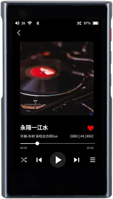 XDUOO X5 HiFi Music Player Portable Two-Way Bluetooth 4.2 Hi-Res Lossless Touch Screen CS43131 DSD256 PCM32bit/384kHz