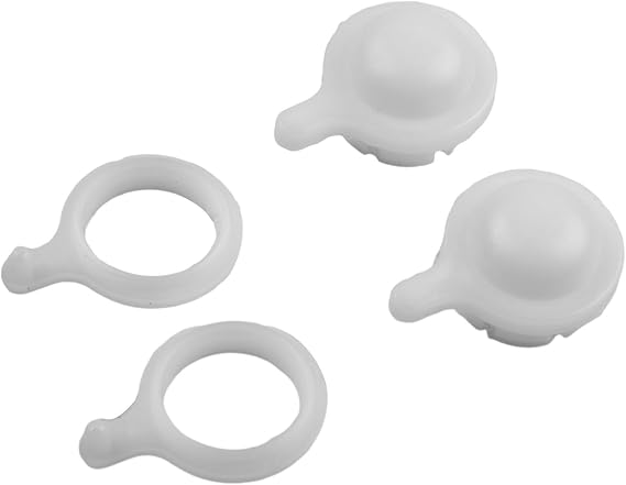 2X Windshield Wiper Linkage Bushes Set, 23x31.8mm White Plastic Replacement, fit for Toyota for Land for Cruiser 60 Series FJ60 FJ62 HJ60 HJ61