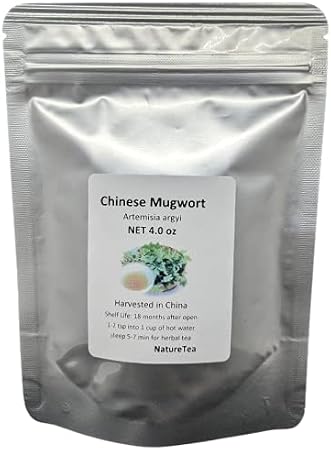 Chinese Mugwort - Artemisia argyi Dried Loose Leaf (2 oz)