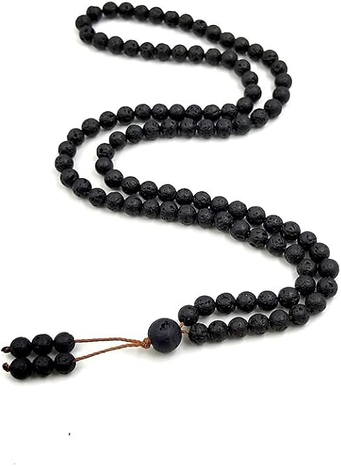 ALBASHAN Tasbih men 6mm 99 beads Natural Lava stone turkish style muslim prayer Ramadan Eid gift islamic misbaha rosary