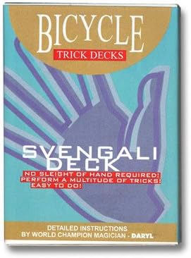 Carte Bicycle Svengali Deck Rosso