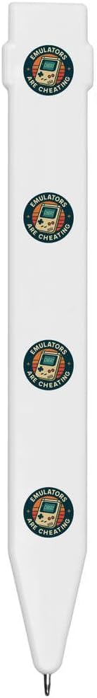 Azeeda 'Emulators Are Cheating' Flat Magnetic Pen (MP00029870)
