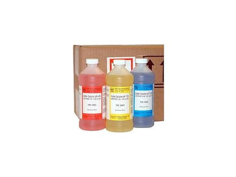 YSI 3824 pH Buffer, Assorted Case Each