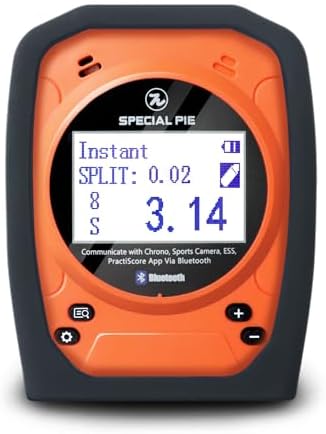 Shot Timer (Orange) and Silicone Cover (Black) Bundle